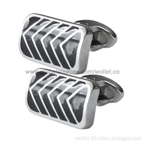 2013 New Style Luxurious Men's Enamel Cufflink, OEM Orders are Welcome